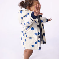 hearts rain jacket
