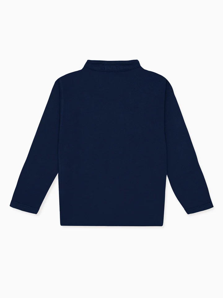 alcomo long sleeve polo shirt