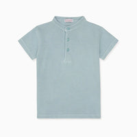 alcon polo shirt