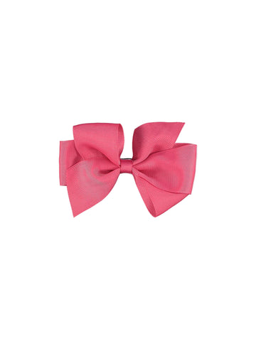 big bow clip fuchsia