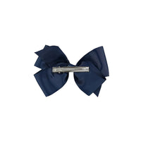 big bow clip navy