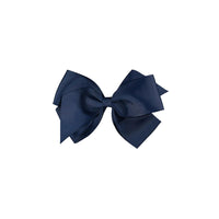 big bow clip navy