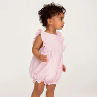 ruffled romper