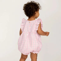 ruffled romper