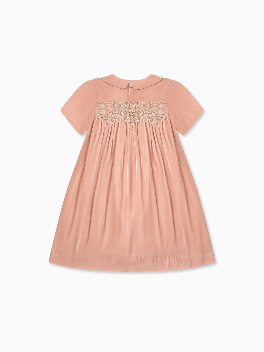carlota smocked dress