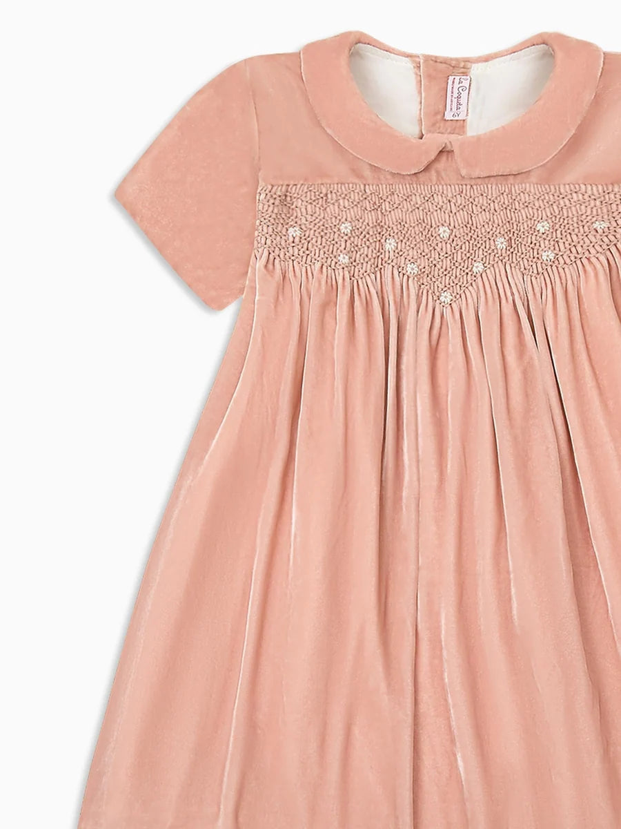 carlota smocked dress