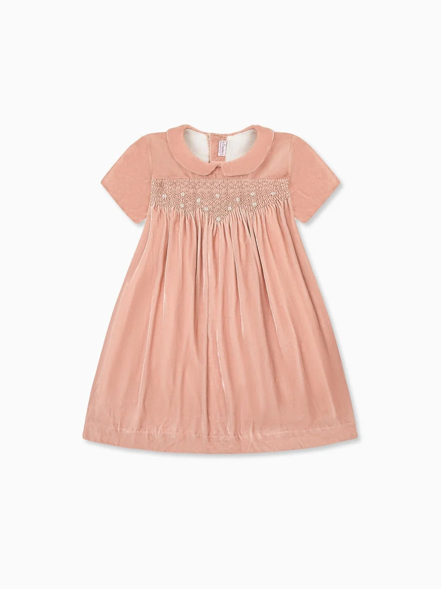 carlota smocked dress