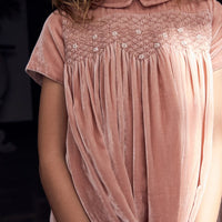 carlota smocked dress