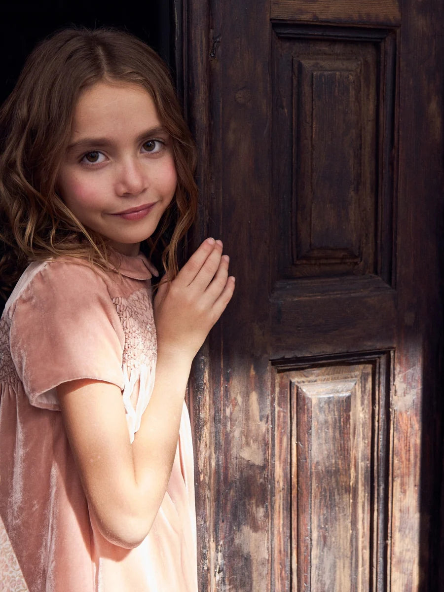 carlota smocked dress