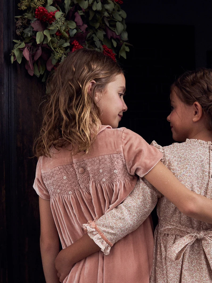 carlota smocked dress