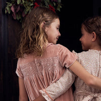 carlota smocked dress