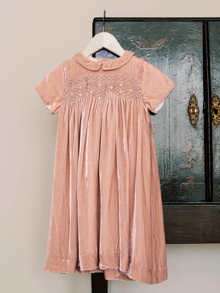 carlota smocked dress