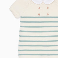 clavel knit playsuit