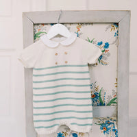 clavel knit playsuit