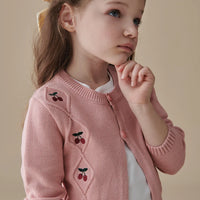 espina cherry cardigan