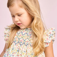 estefana smocked dress