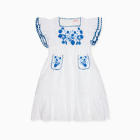 evelyn embroidered dress