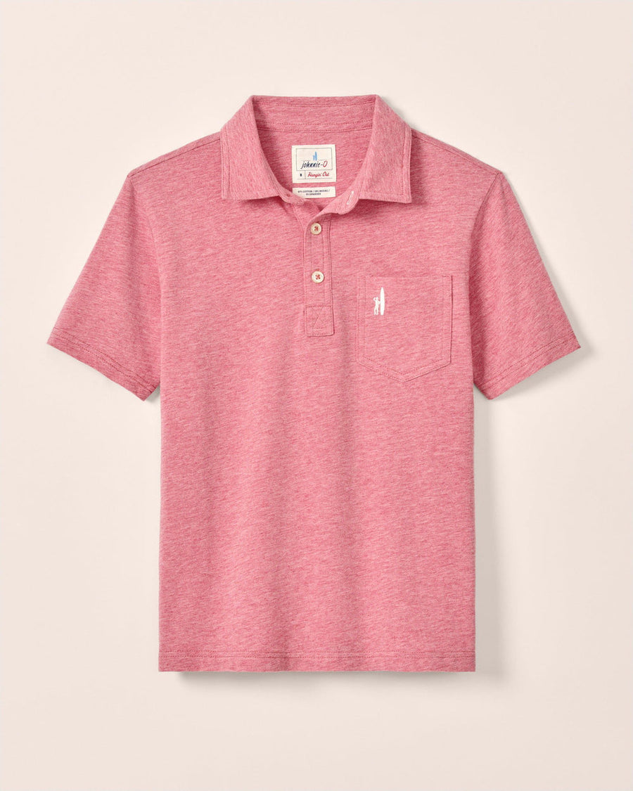 heathered original polo