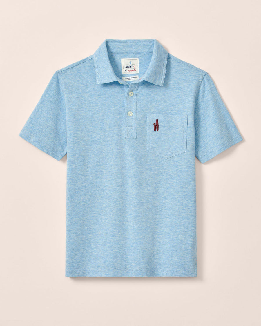 heathered original polo