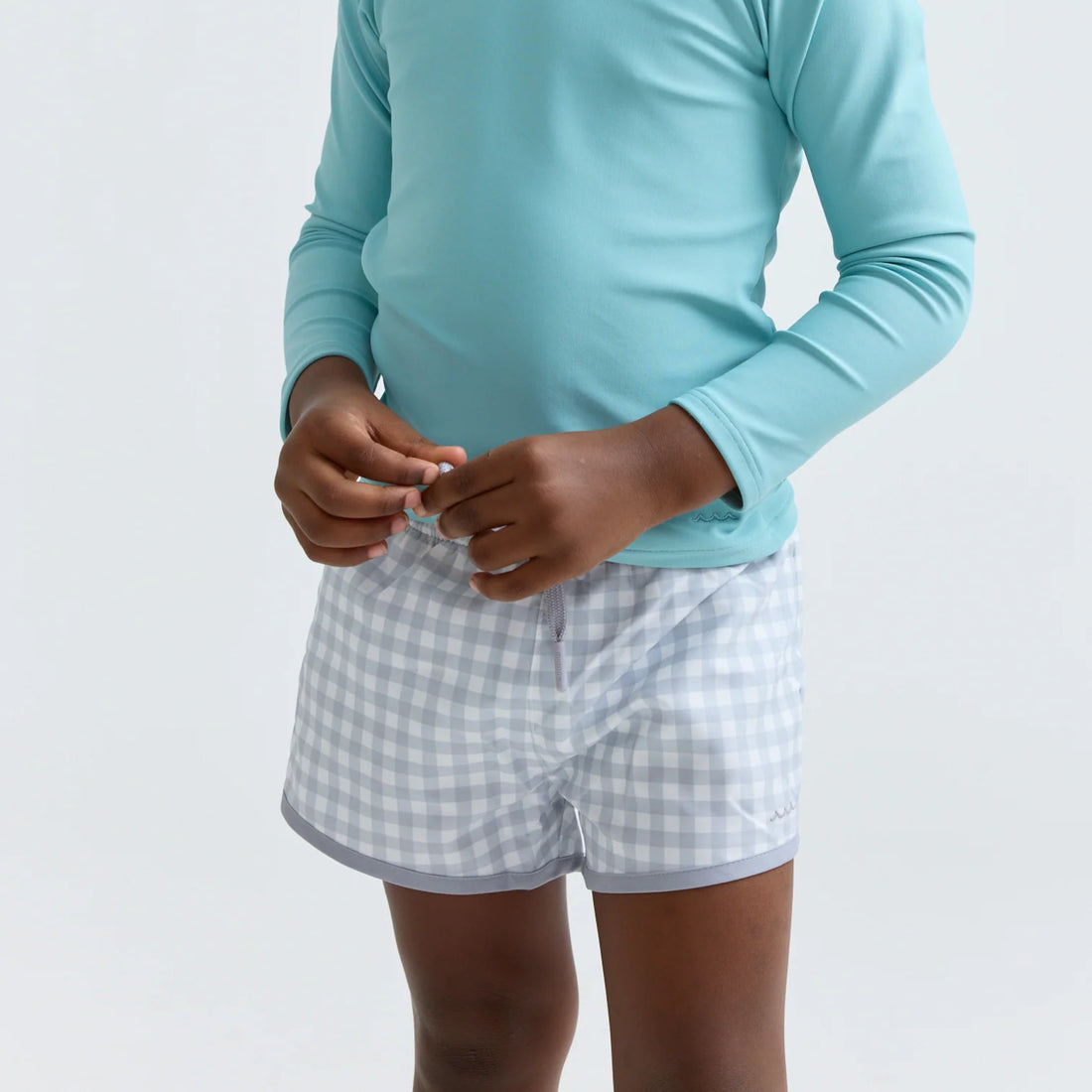 gingham boardie