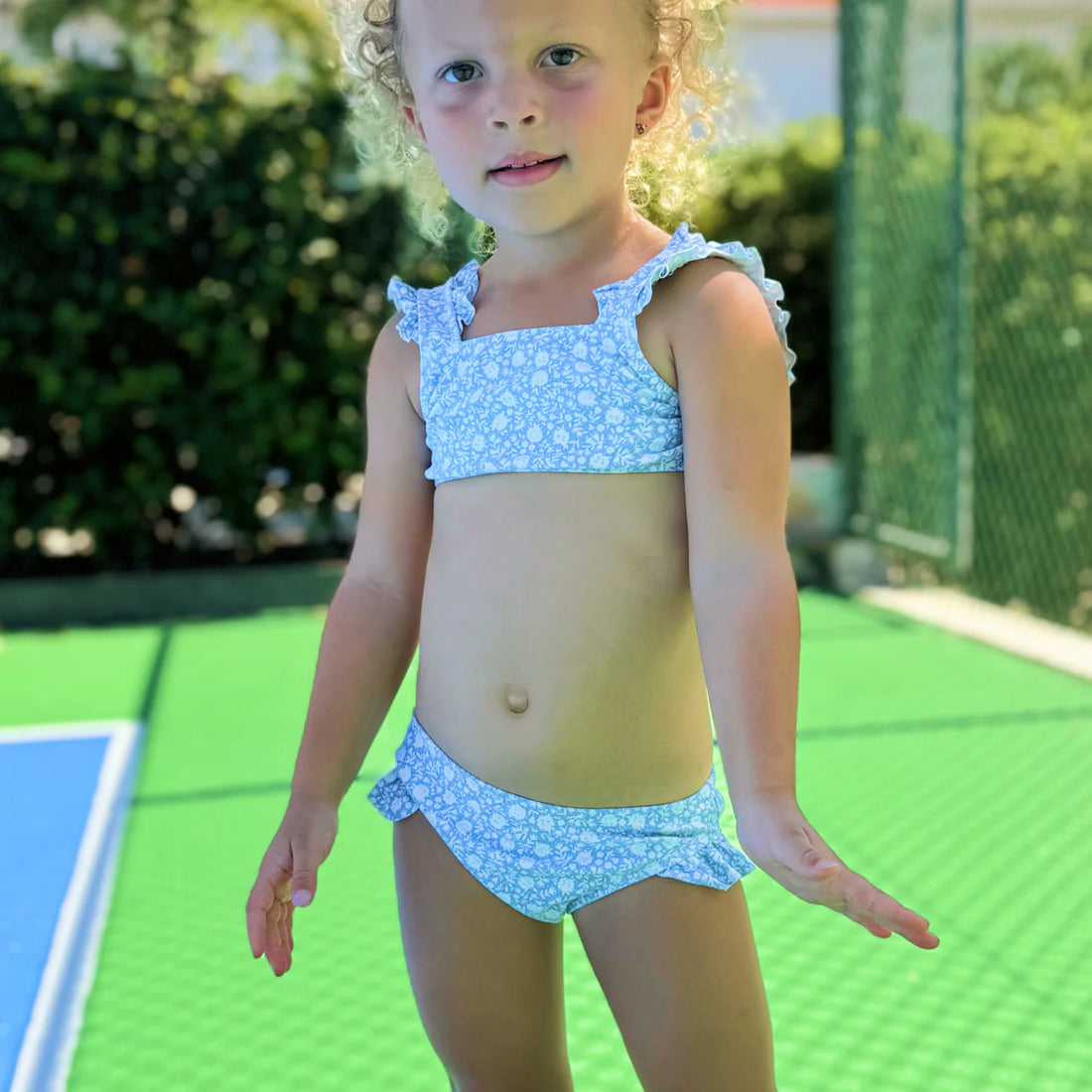 ruffle strap bikini C