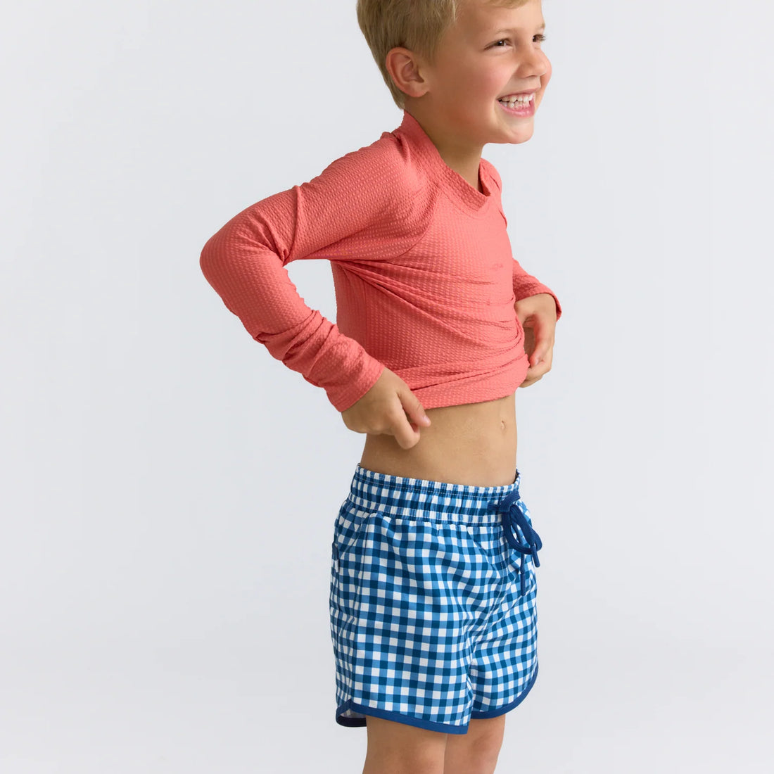 gingham boardie