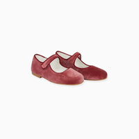 velvet mary janes