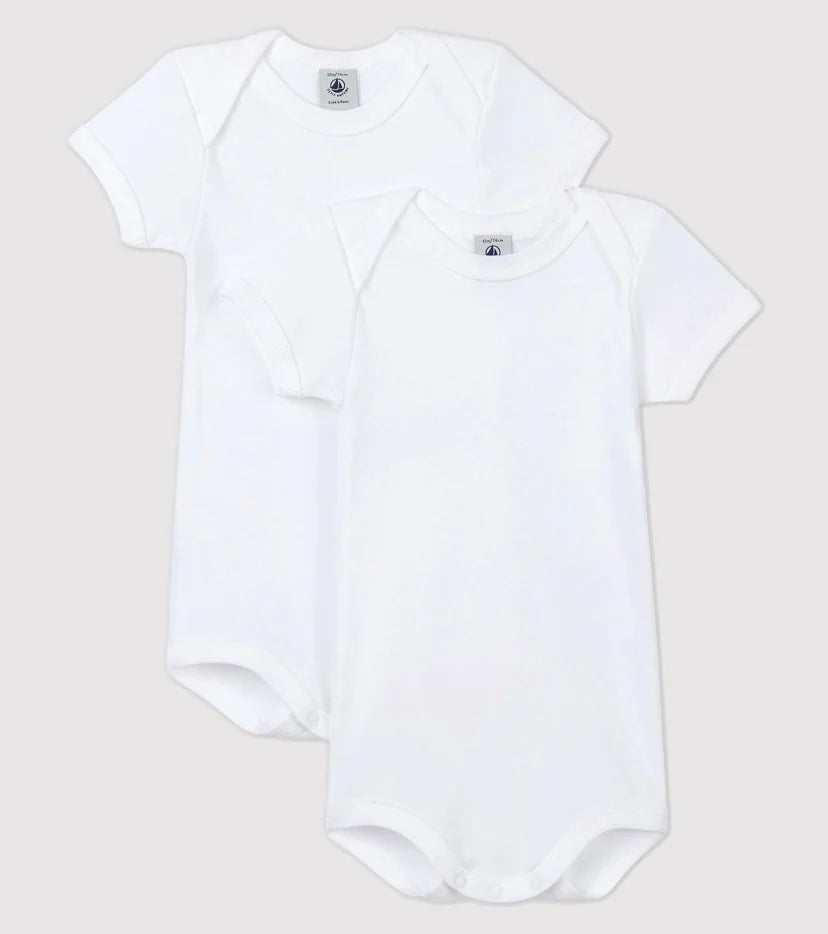 2-pack short sleeve bodysuits