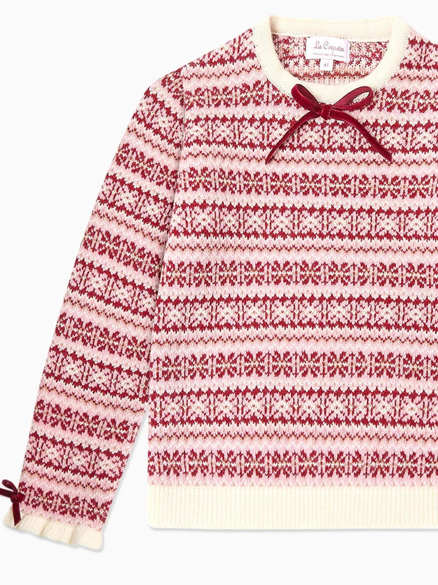 bb jade fair isle sweater