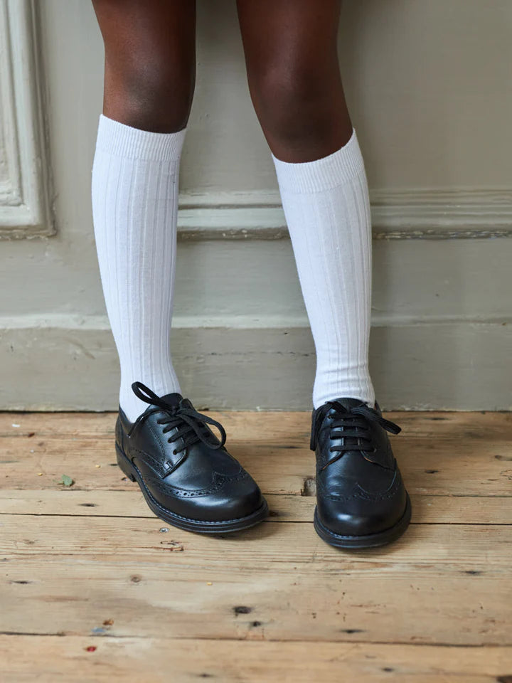 ribbed knee high socks