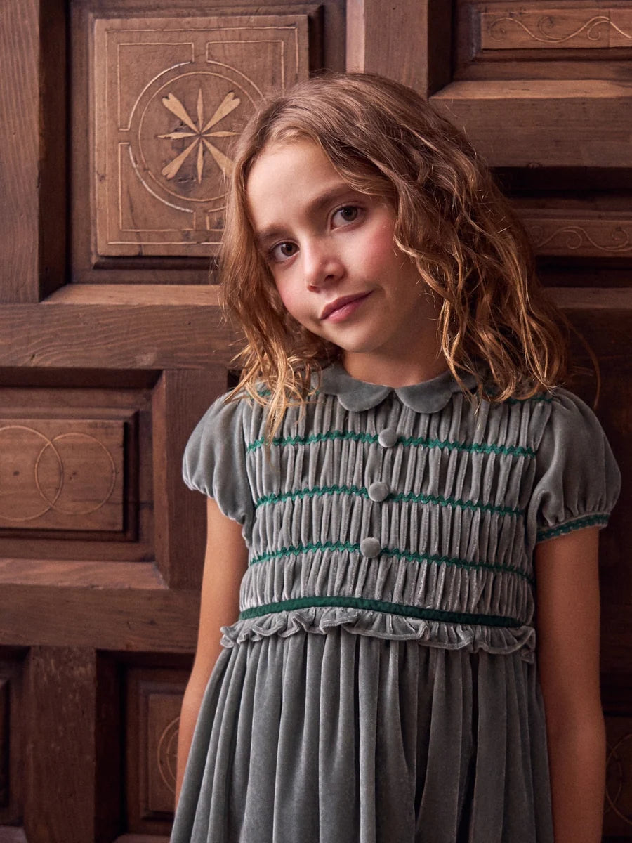 bb lurdes velvet dress