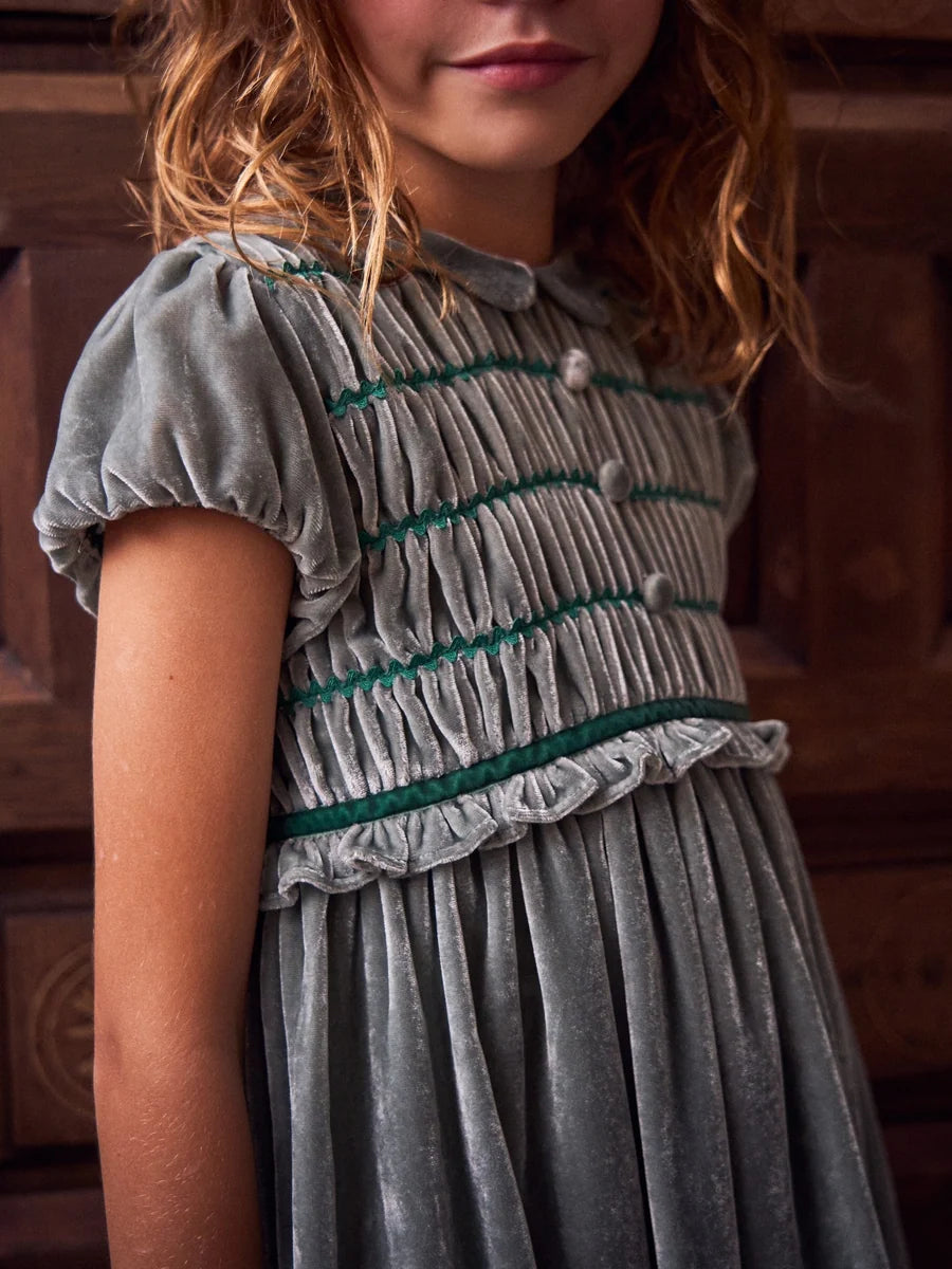 bb lurdes velvet dress