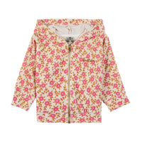 lino cotton zip hoodie