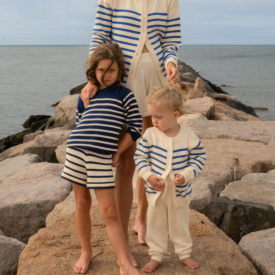 bb stripe knit sweater