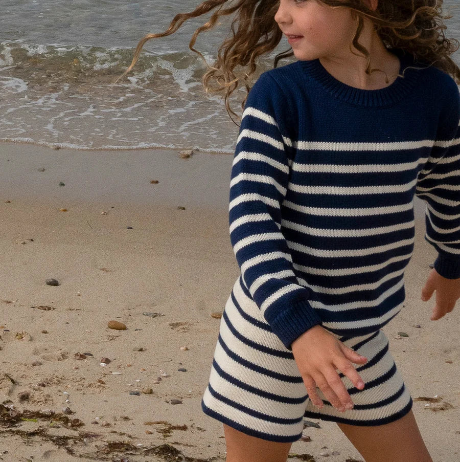 bb stripe knit sweater