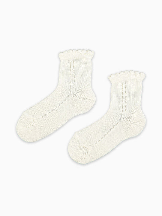 openwork short socks