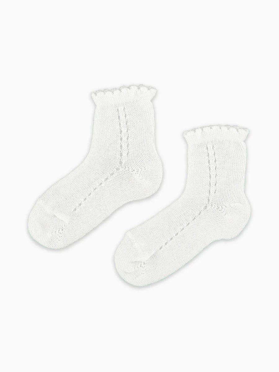 openwork short socks