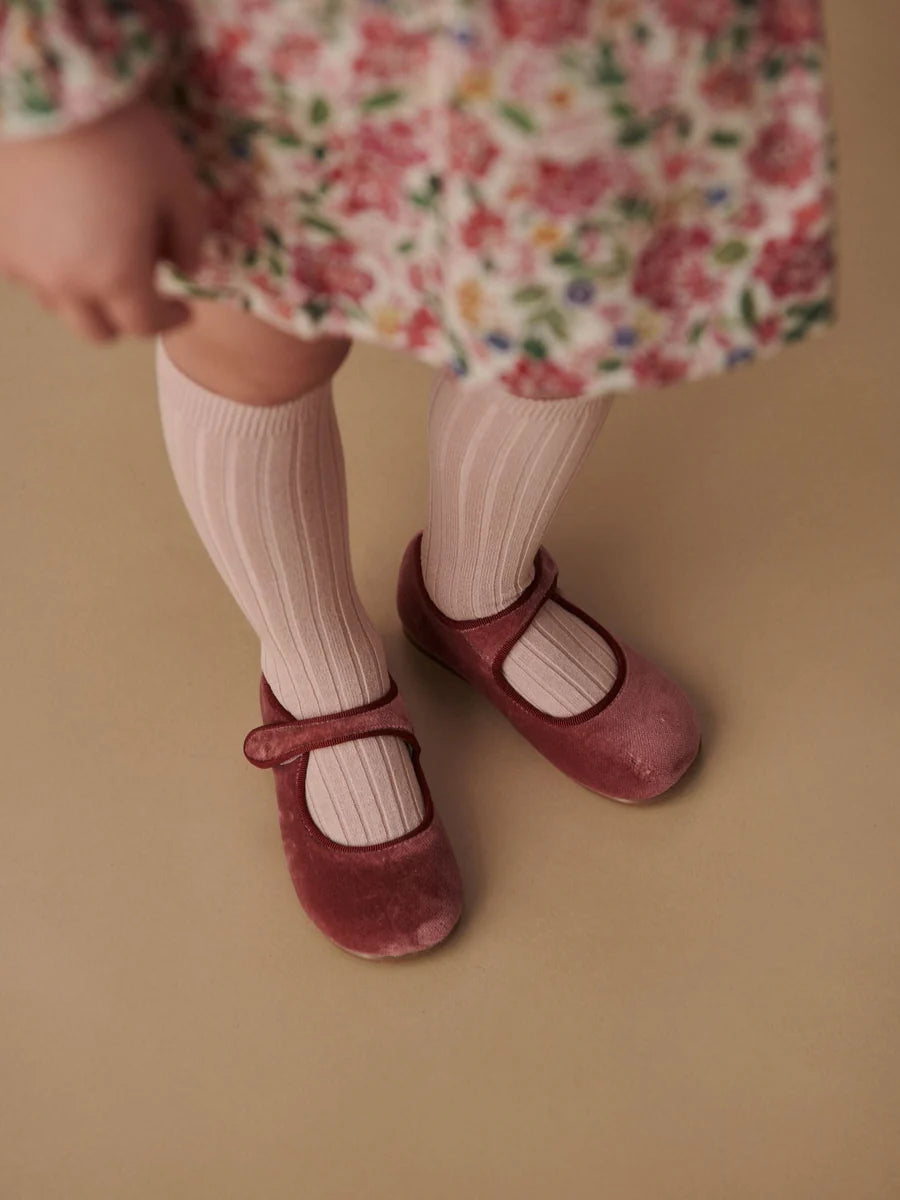 bb ribbed knee socks