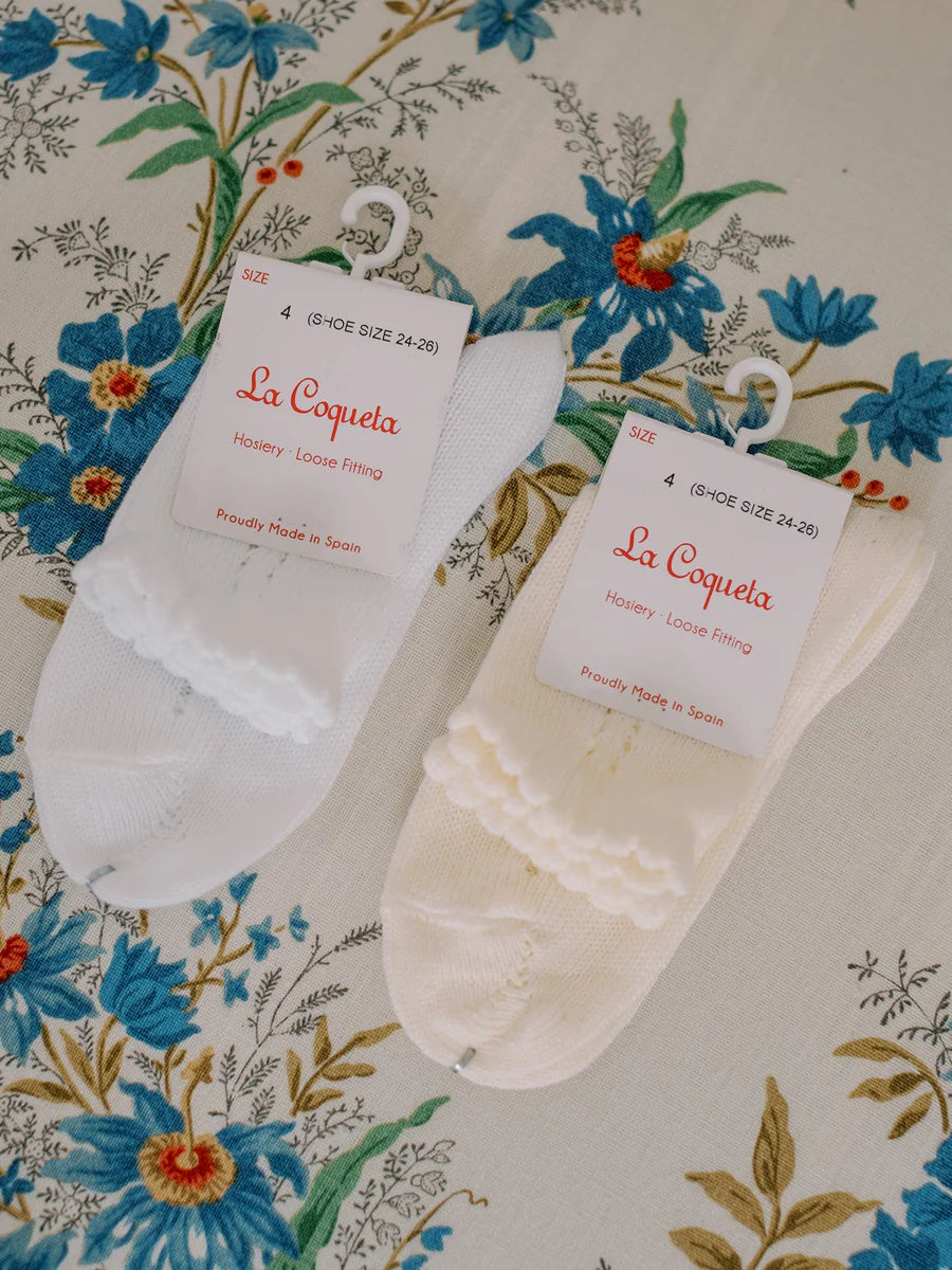 openwork short socks