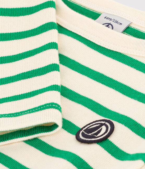 boys long sleeved stripe top