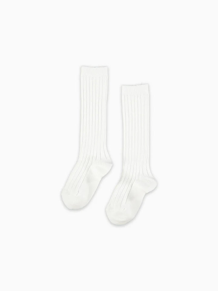 ribbed knee high socks