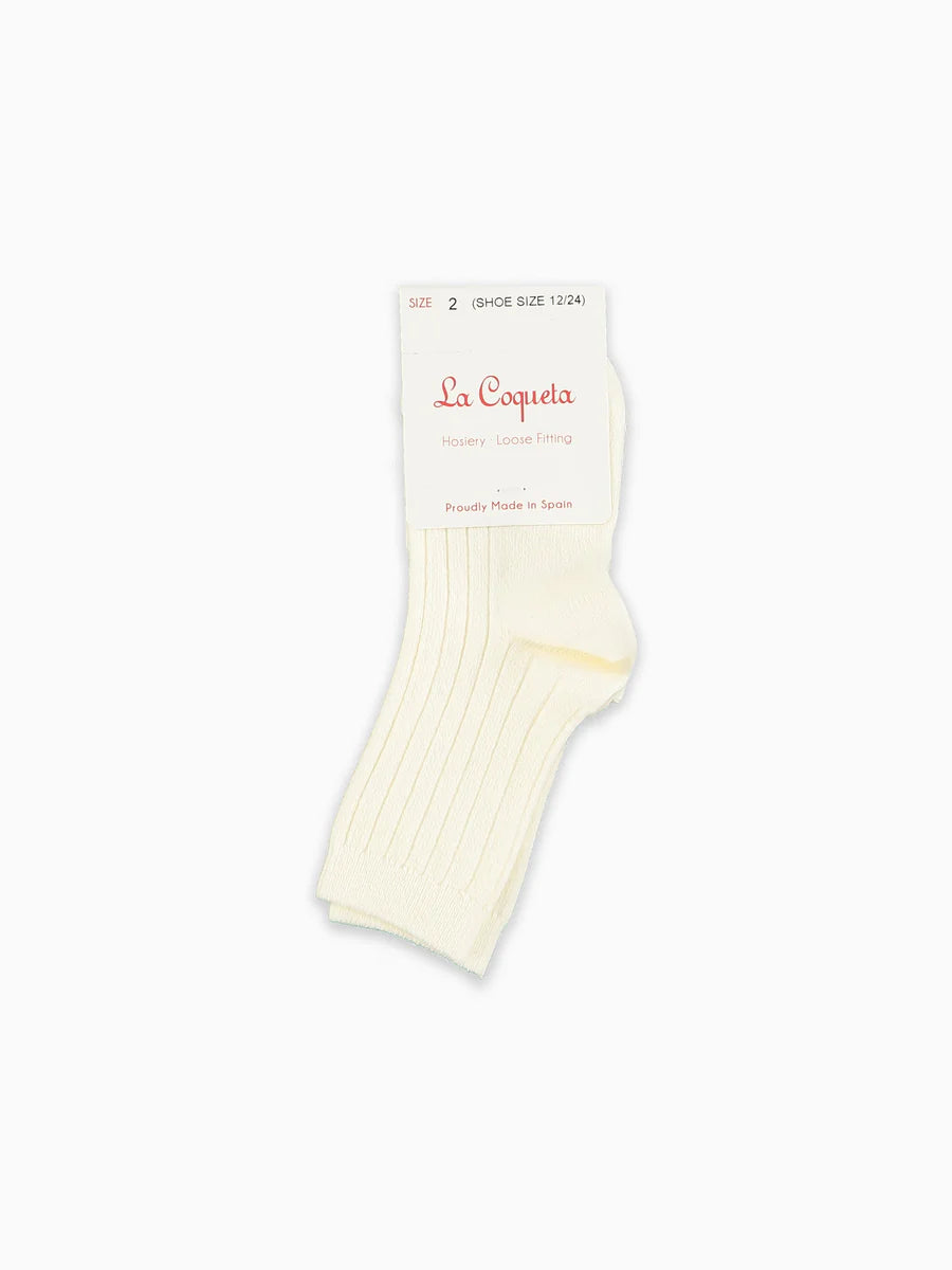 bb ribbed short socks