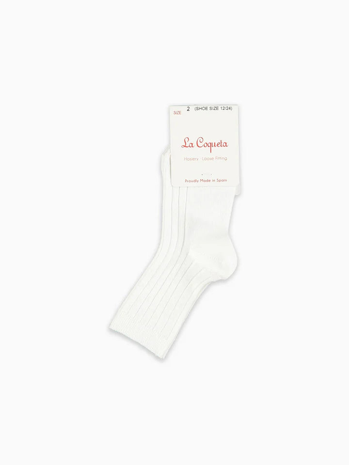 bb ribbed short socks