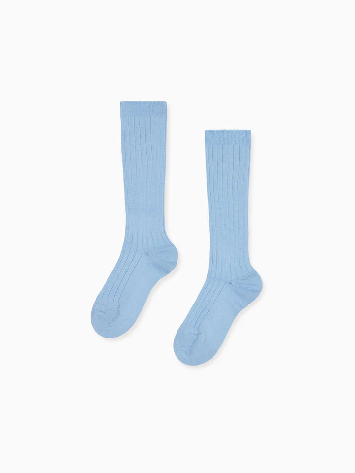 ribbed knee socks