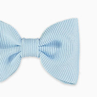 small bow clip baby blue