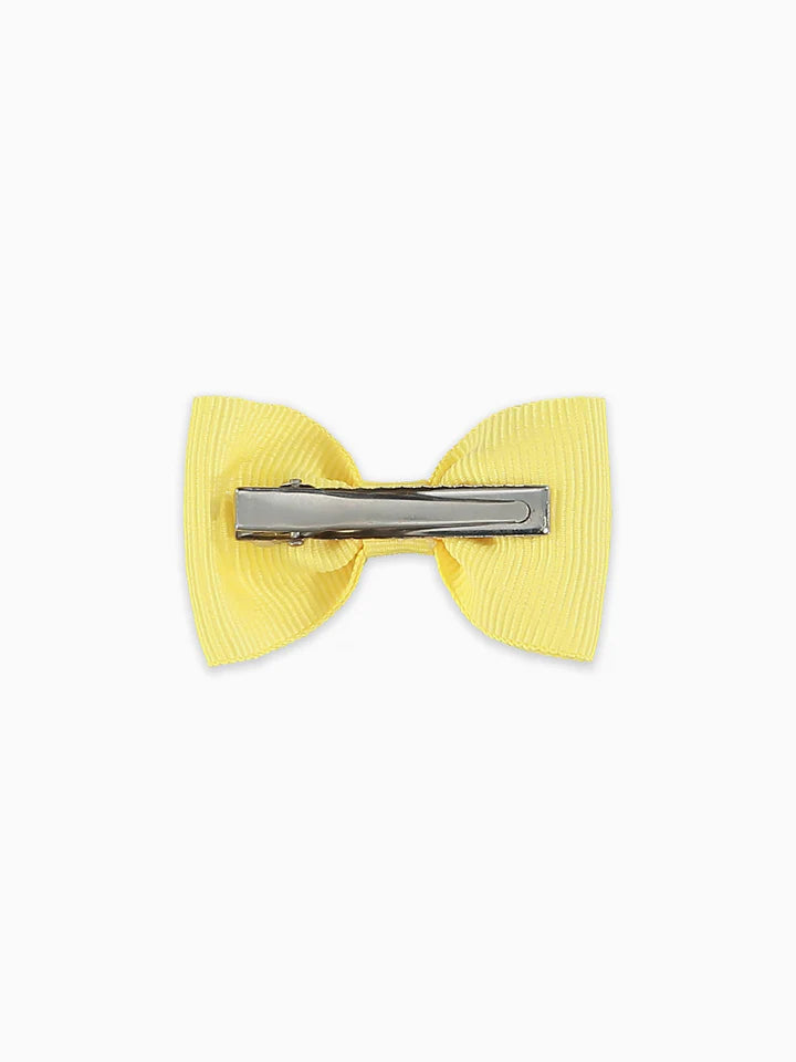 small bow clip lemon