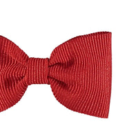 small bow clip red