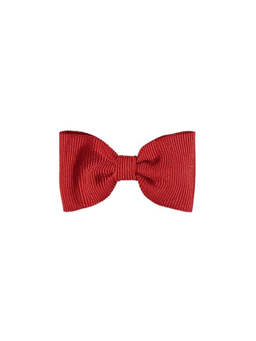 small bow clip red