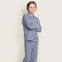 v-neck pajama set