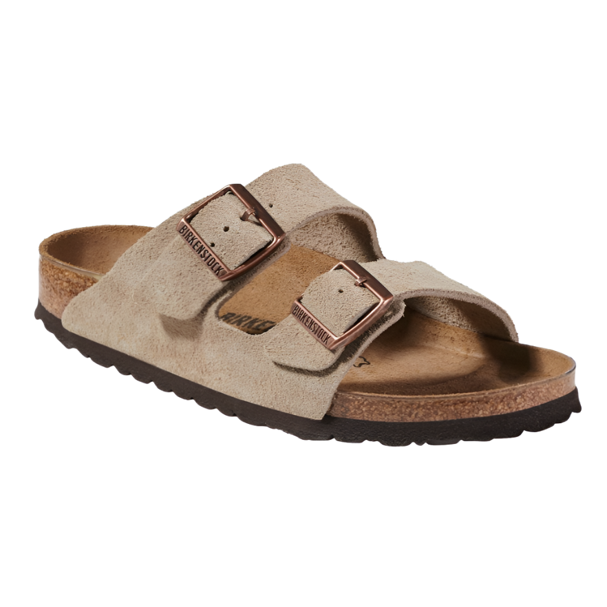 arizona sandals taupe